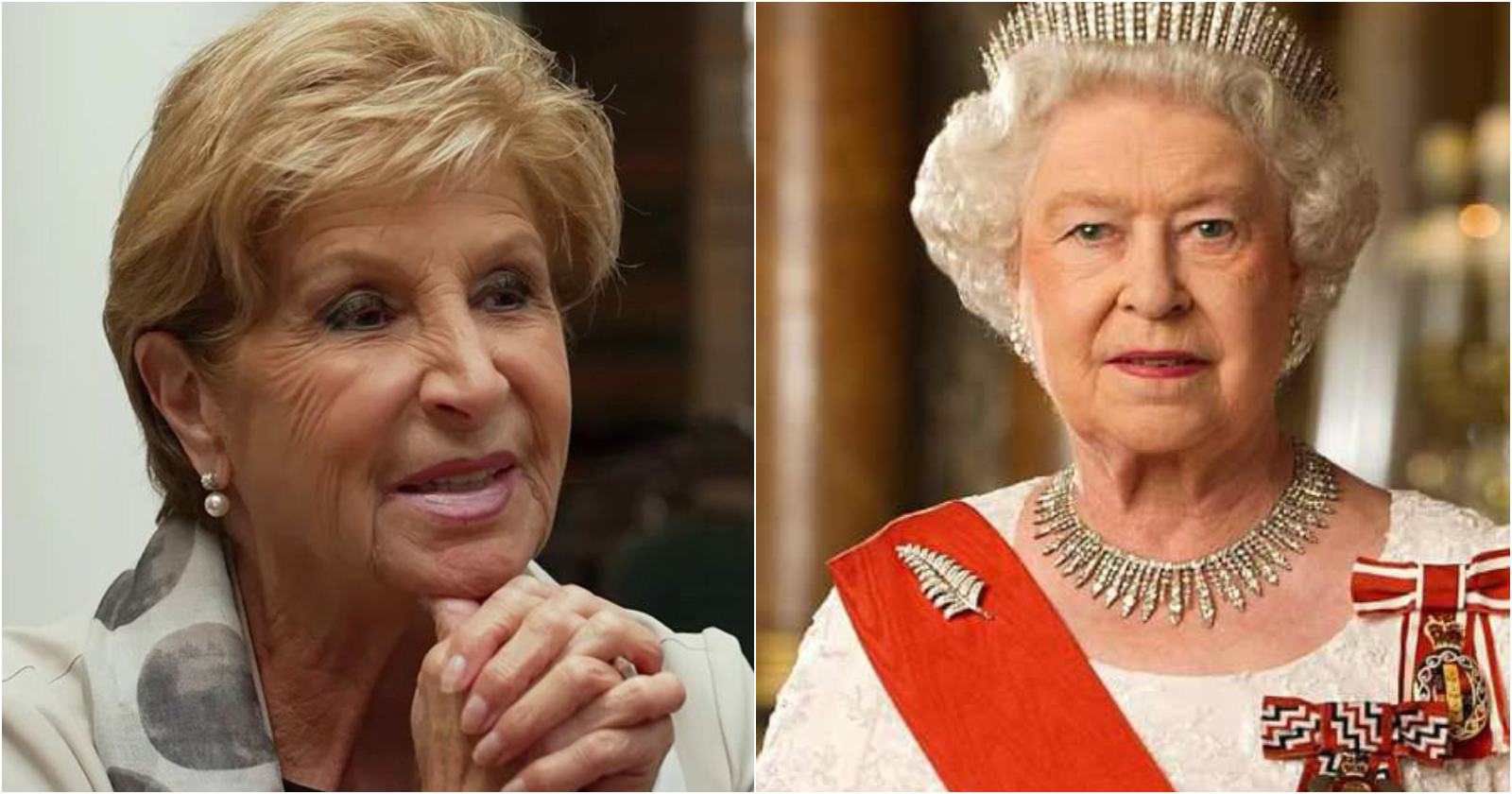 Marta Larraechea - reina Isabel II