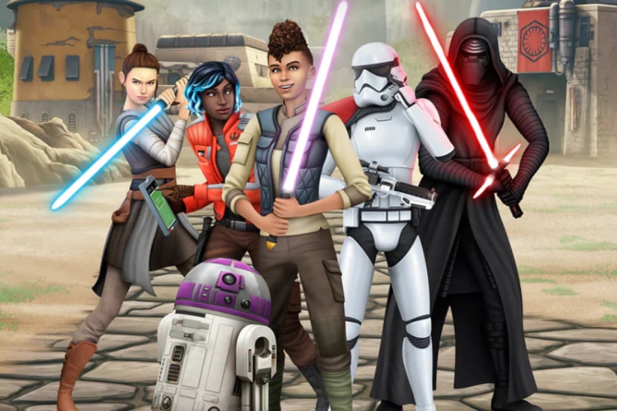 Revelan detalles del próximo "The Sims 4 Star Wars: Viaje a Batuu"