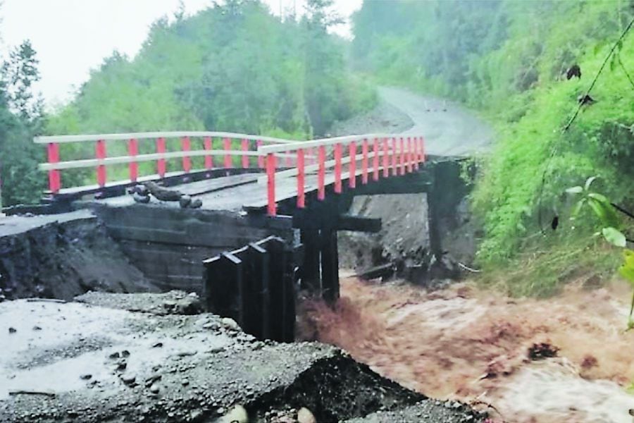 Frente de mal tiempo deja tres muertos en Los Lagos