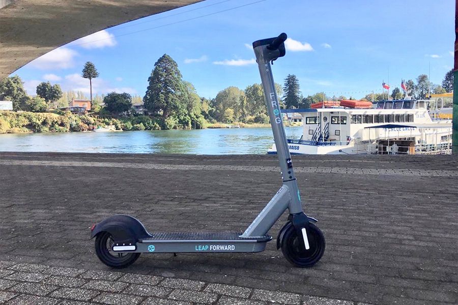 Valdivianos se llevaron los scooters para la casa