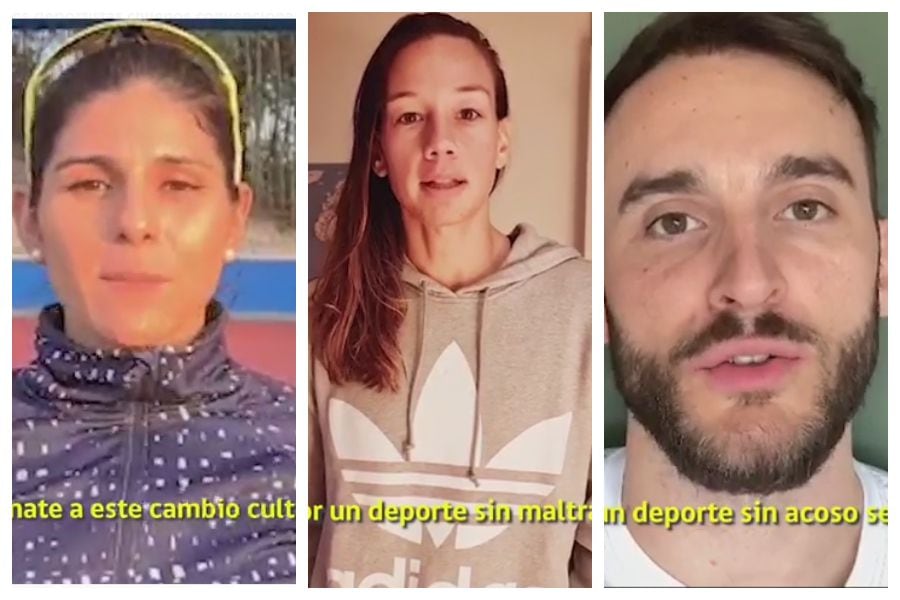 Deportistas protagonizan campaña contra el acoso sexual