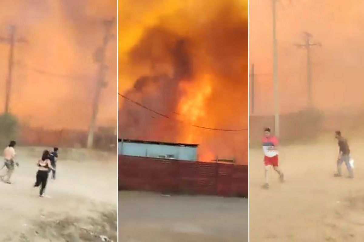 Video incendio Viña