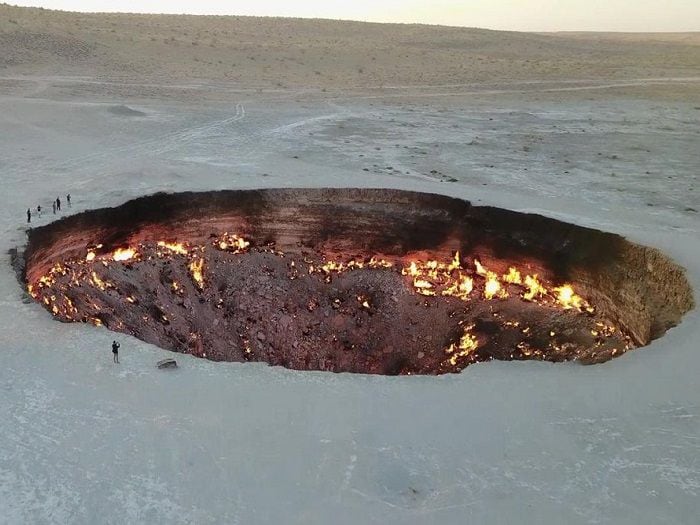 [Video] "La puerta del infierno" impactó a todo el mundo