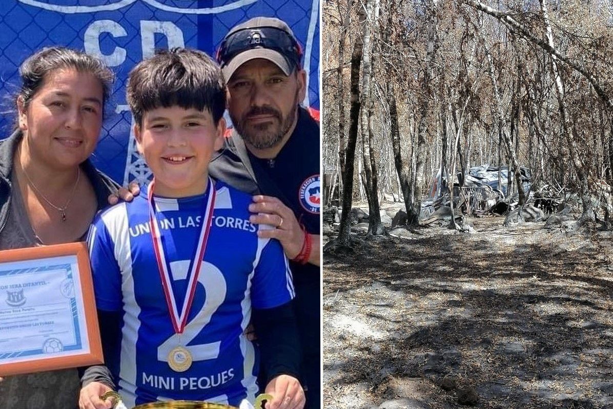 Niño grave tras incendio en Santa Juana: perdió a su mamá