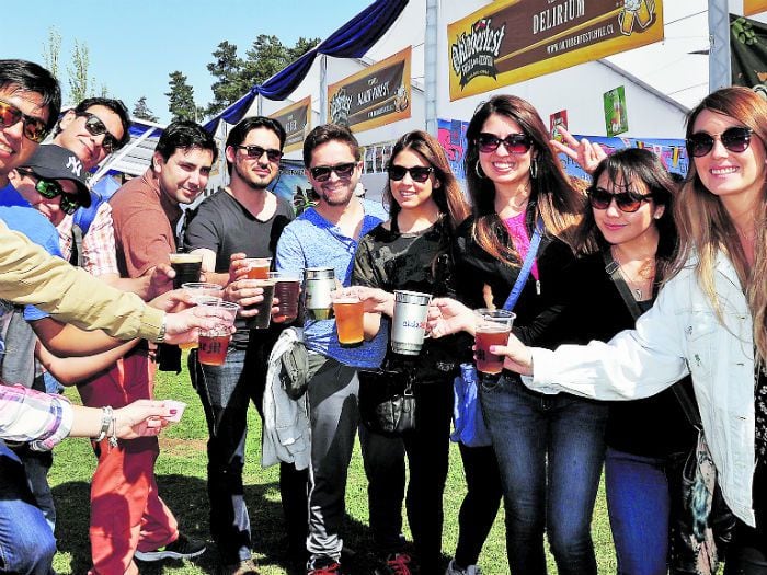 A preparar los schoperos para el Oktoberfest 2018