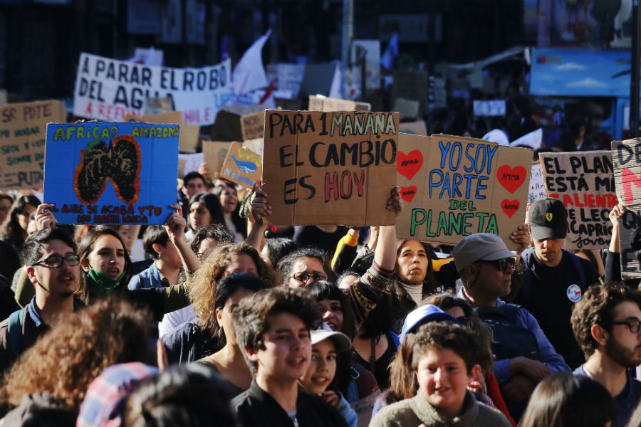 Greta Thunberg aplaudió masiva convocatoria a marcha contra el cambio climático