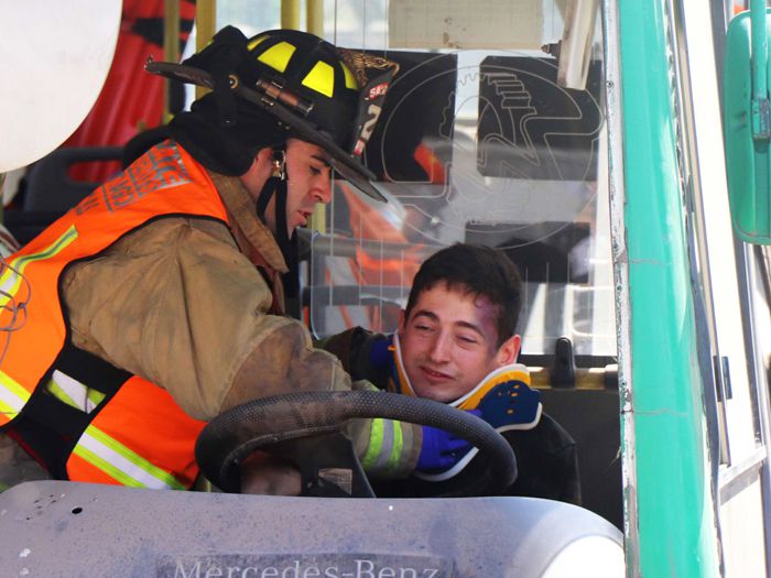 Sector salud y Bomberos ejecutan simulacro para reforzar el trabajo en red