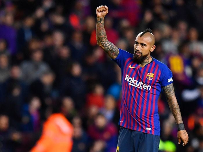 El peligroso festejo de Año Nuevo que publicó Arturo Vidal