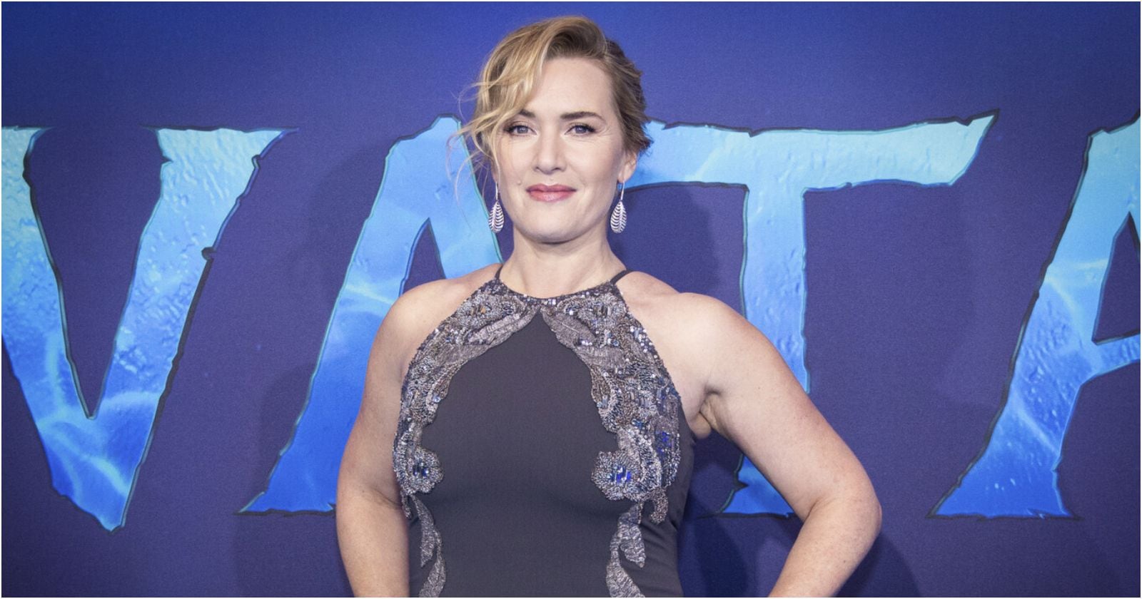 Kate Winslet en el estreno de Avatar 2