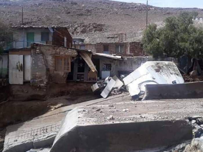 Impactantes videos registran las intensas lluvias que azotan a Calama