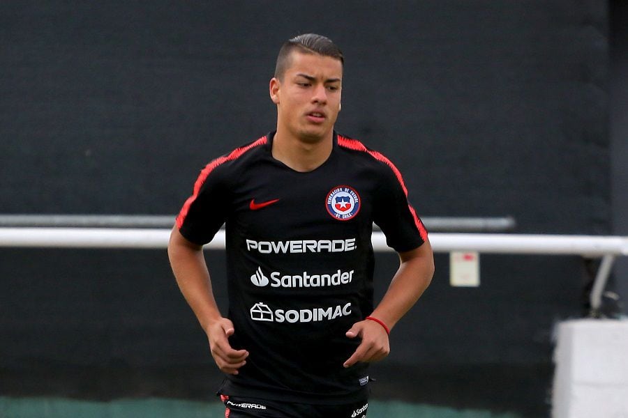 Entrenamiento de la selección chilena sub 20