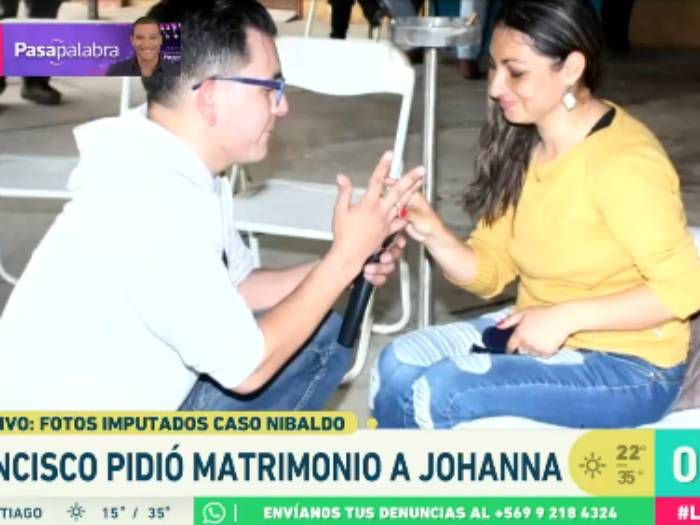 Revelan fotos de "matrimonio simbólico" entre Johanna Hernández y Francisco Silva