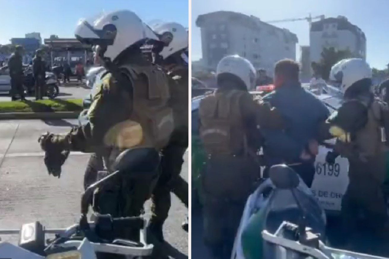 Carabineros detiene a sujetos armados en Concepción