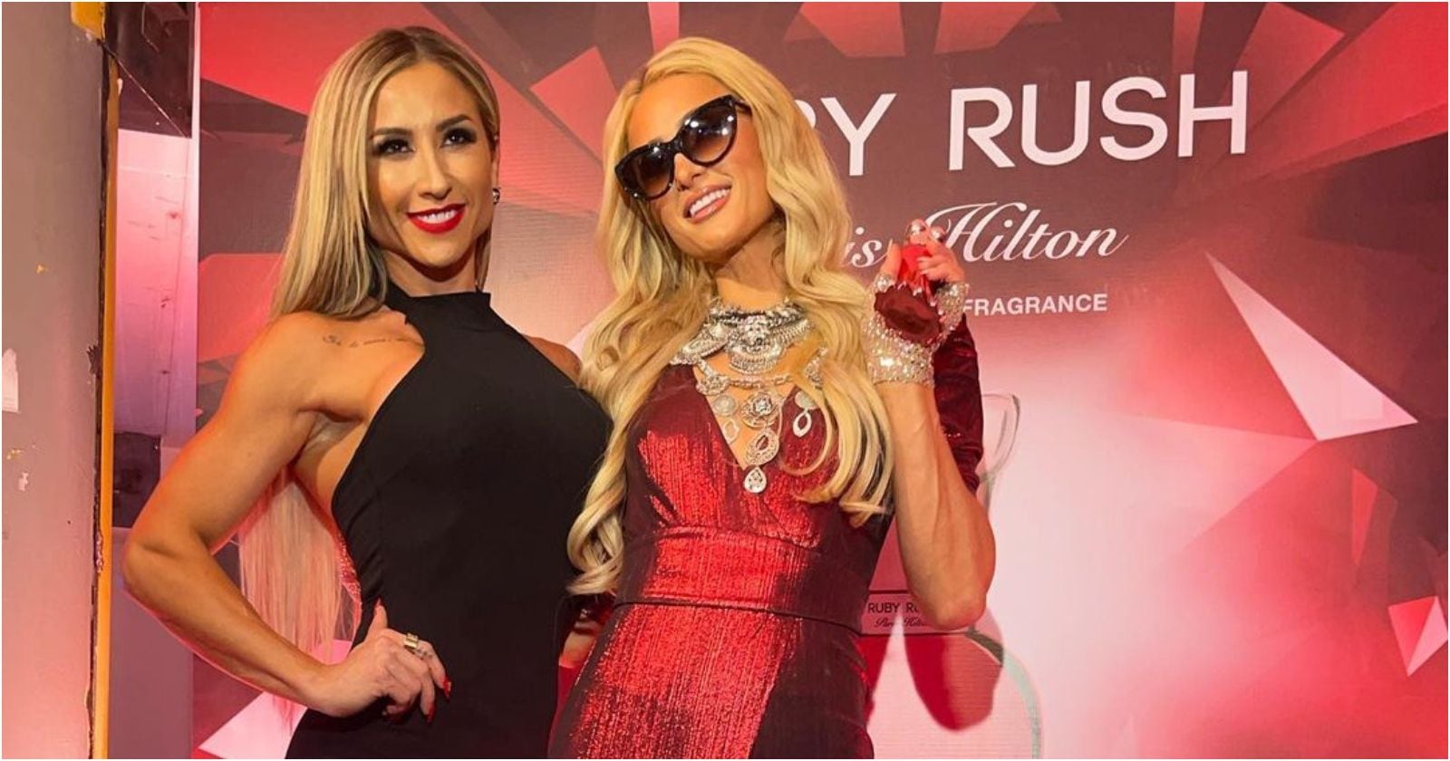 Nicole Moreno y Paris Hilton