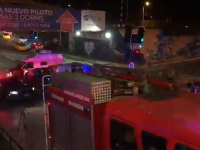 Dos fallecidos tras atropello de Metrotren en Rancagua