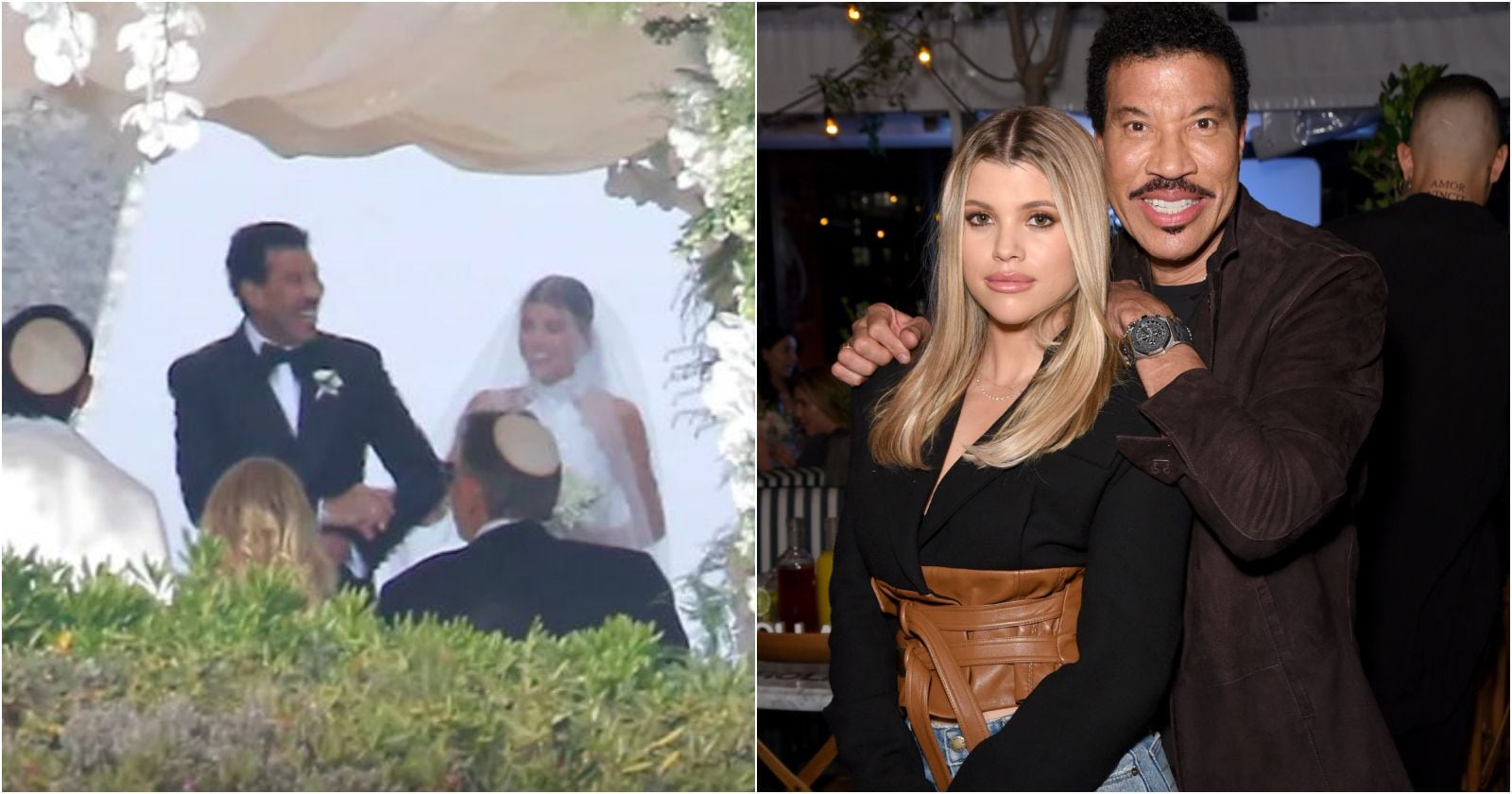 Sofía y Lionel Richie