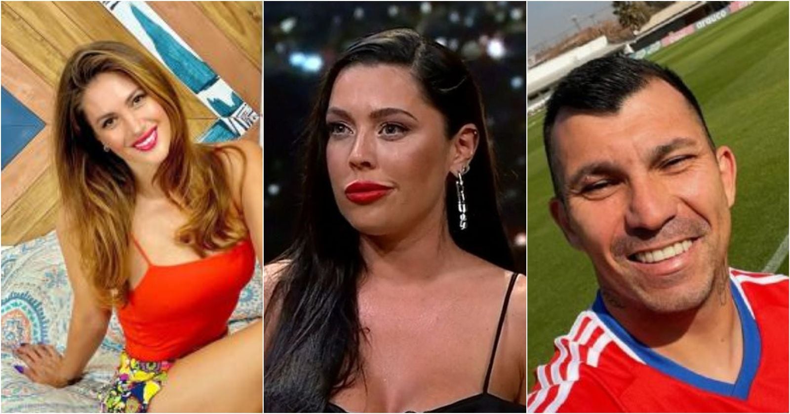 Karen Bejarano - Daniela Aránguiz - Gary Medel