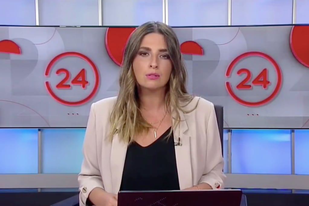 Josefa Bustos en TVN.