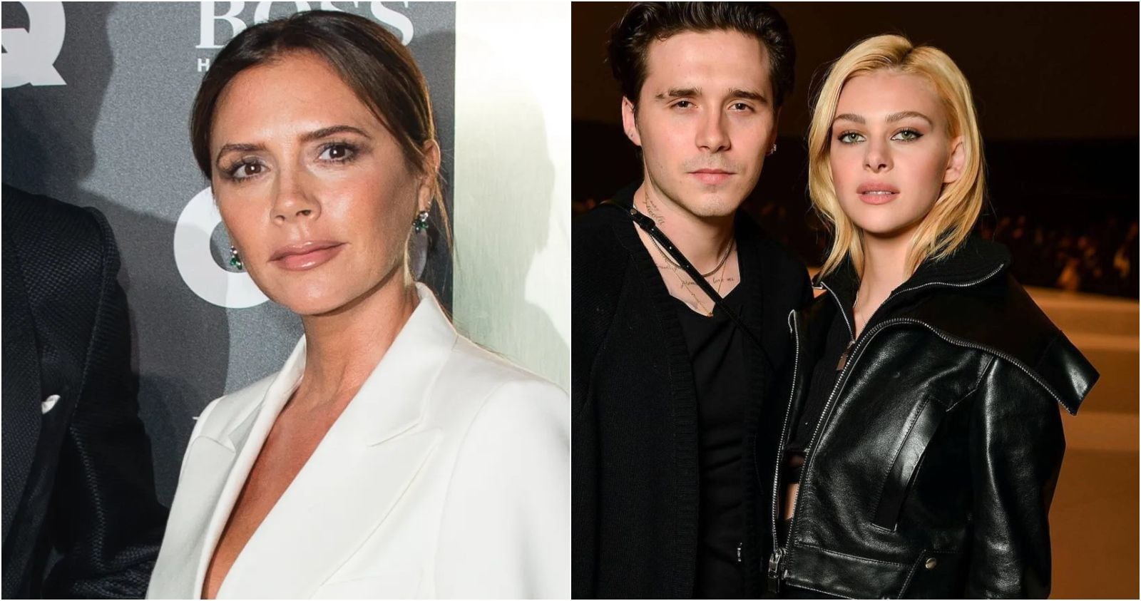 Victoria Beckham, Brooklyn Beckham y Nicola Peltz