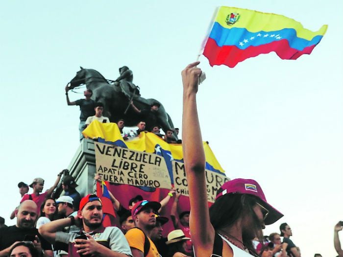 Llaneros en Chile ven a Guaidó como su "salvador"