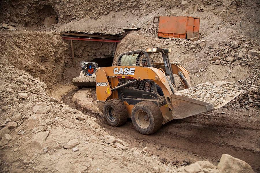 Trabajos de rescate de tres mineros en la Mina San Jose de Tocopilla