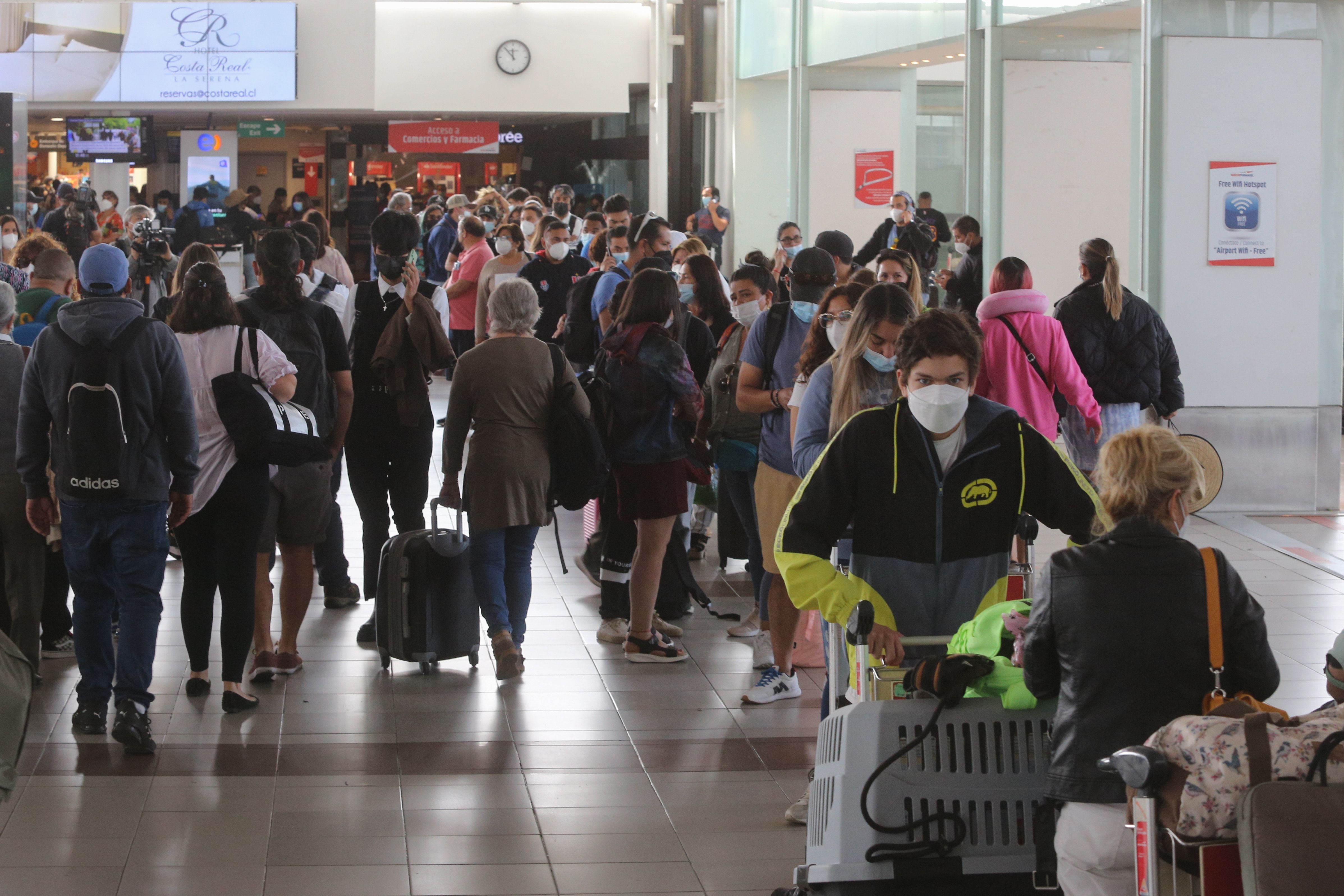 Cancelación de Vuelos a Iquique y Antofagasta