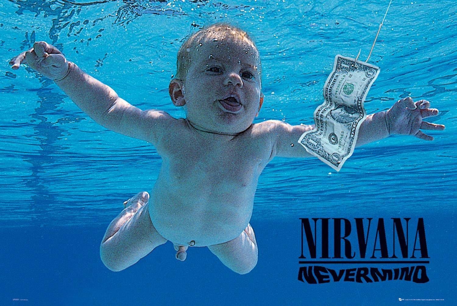 Juez desestimó demanda presentada por portada del disco Nevermind de Nirvana