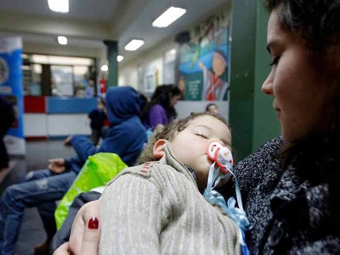 Alerta sanitaria en la Región Metropolitana por brote de virus sincicial