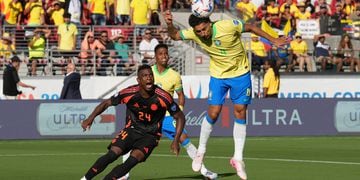 Soccer: Copa America-Brazil vs Colombia