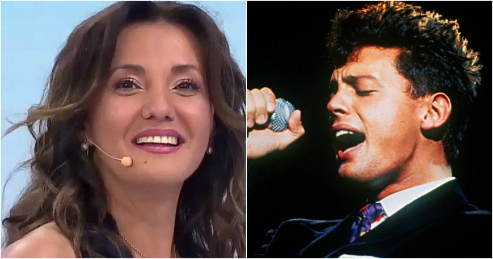 Priscilla Vargas y Luis Miguel