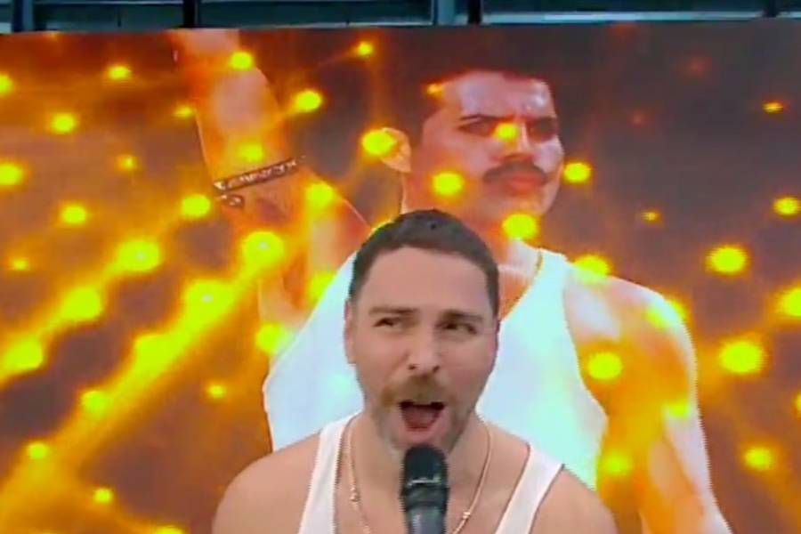 "Te ves igual": Neme sorprendió en "Mucho Gusto" al imitar a Freddie Mercury