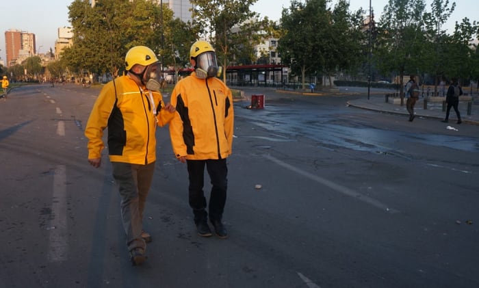 ¿Qué observan? El rol del INDH en las manifestaciones