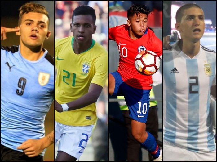 Las figuras que protagonizarán el sudamericano sub 20 en Chile