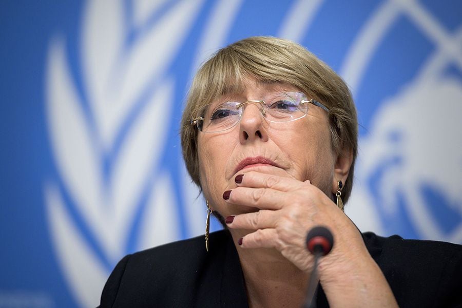 Michelle Bachelet: "Uso de armas letales contra manifestantes pacíficos es inaceptable"