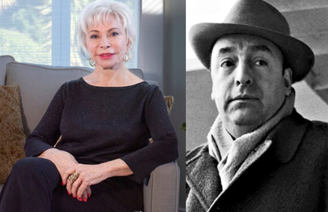 Isabel Allende y Pablo Neruda