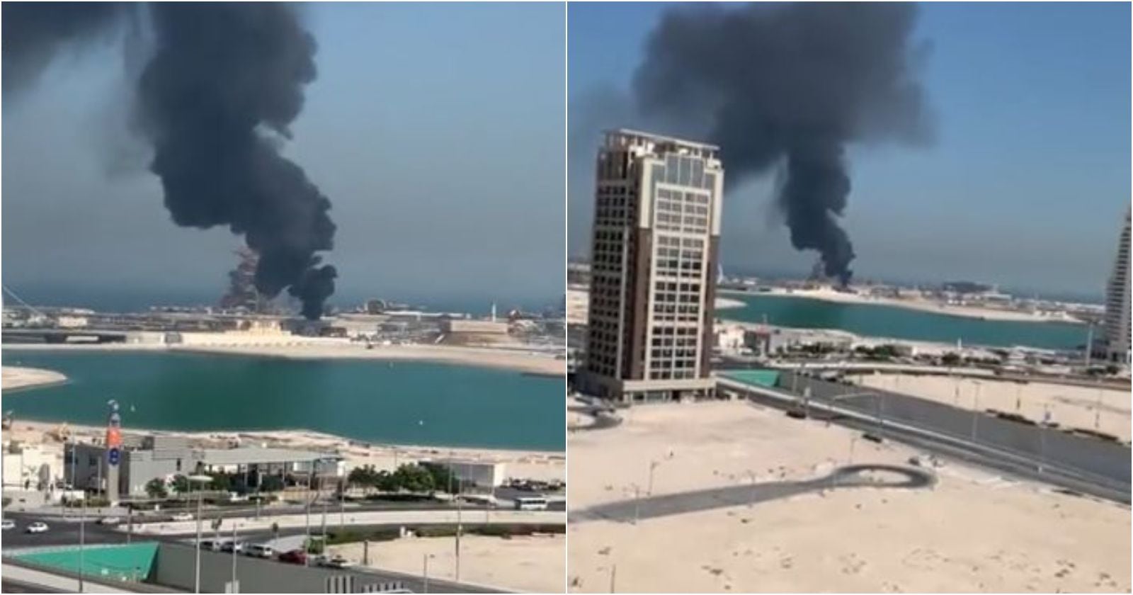 Incendio Qatar