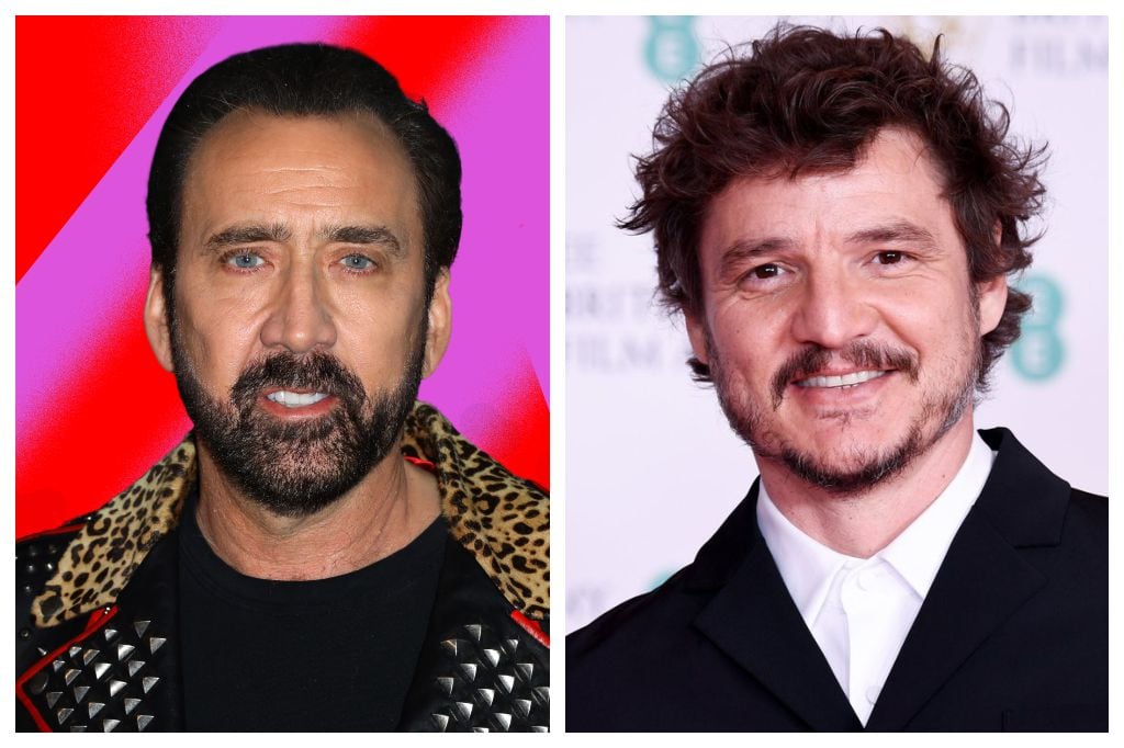 Nicolas Cage y Pedro Pascal