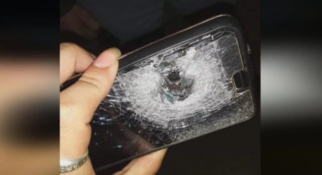 Argentina: celular salvó la vida a una mujer tras ser baleada en asalto