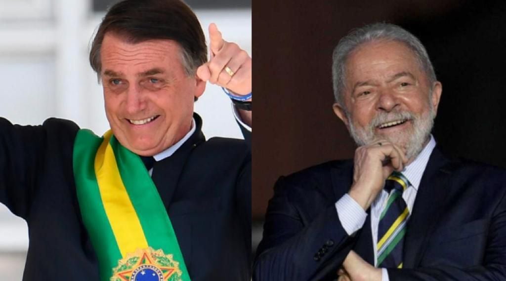 Jair Bolsonaro y Lula Da Silva