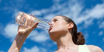 Botella de agua reutilizable