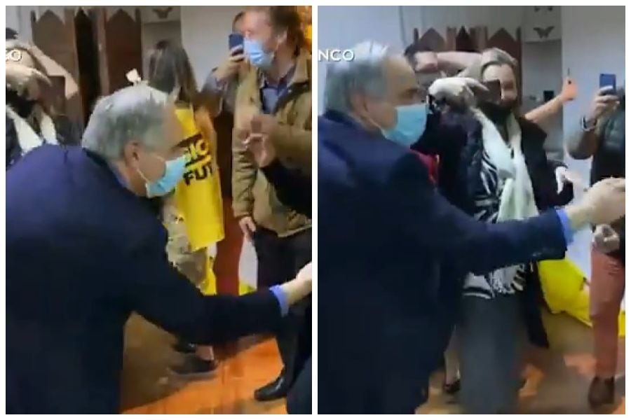 El hilarante baile de Chahuán en el comando de Sichel: presidente de RN lo dio todo