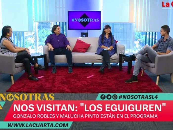 Malucha Pinto y Gonzalo Robles desmenuzan presentación de "Los Eguiguren"