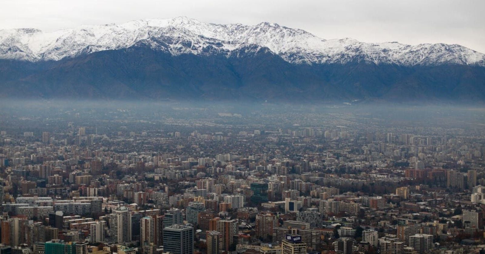 Bajo cero en Santiago