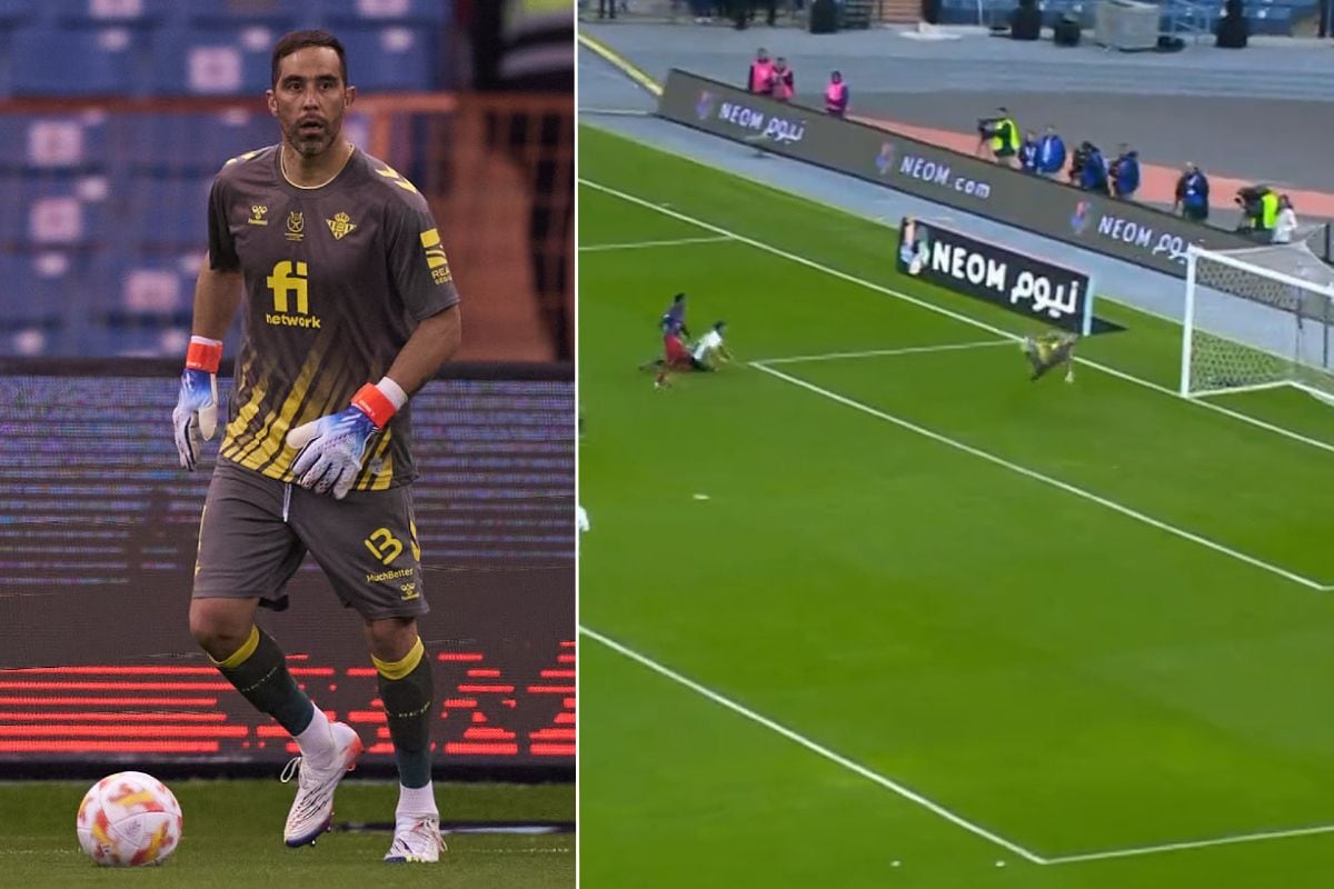 La atajada de Claudio Bravo frente al Barcelona