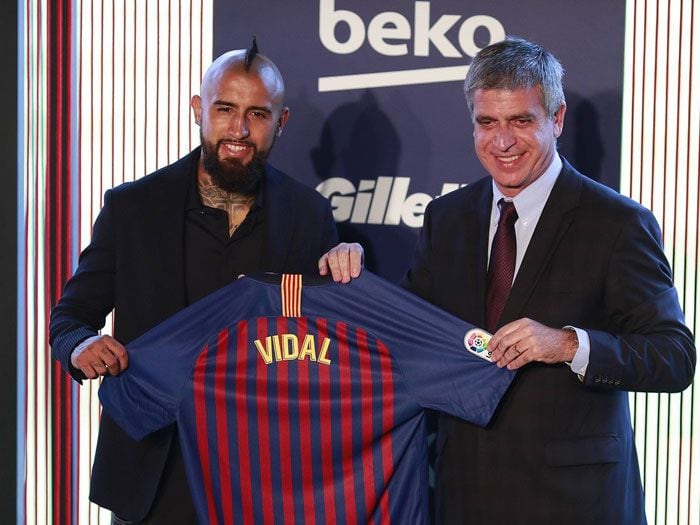 Ya está listo: Arturo Vidal es oficialmente nuevo jugador del Barcelona