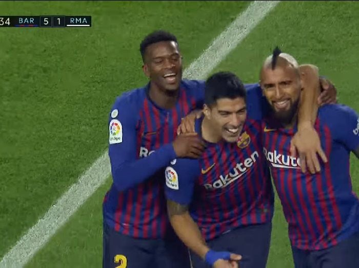 "El primero de muchos": Luis Suárez llenó de elogios a Arturo Vidal