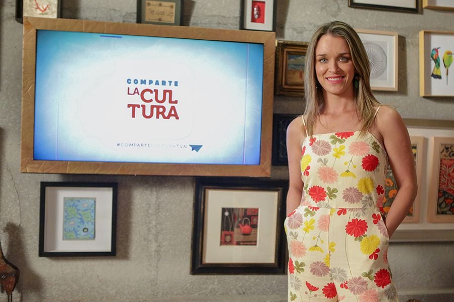 Carla Zunino estrena hoy "Comparte Cultura" en TVN