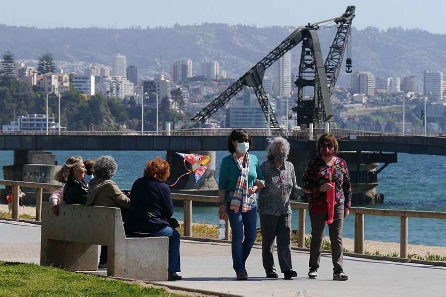 VIÑA DEL MAR: Vida diaria en cuarentena