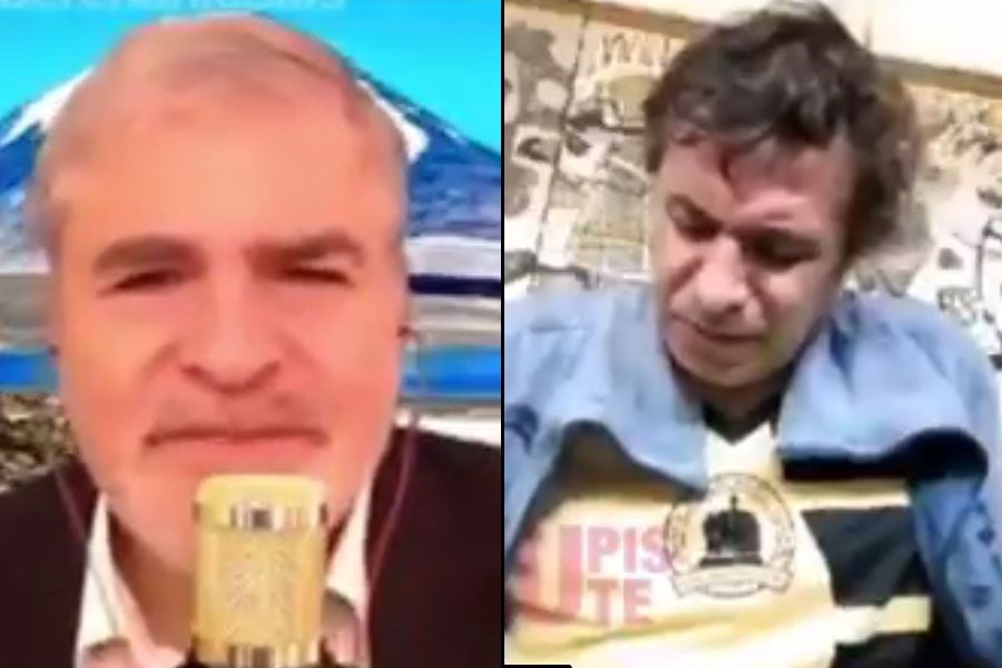 "Me cagué": Fernando Larraín no alcanzó a llegar al baño durante programa en vivo