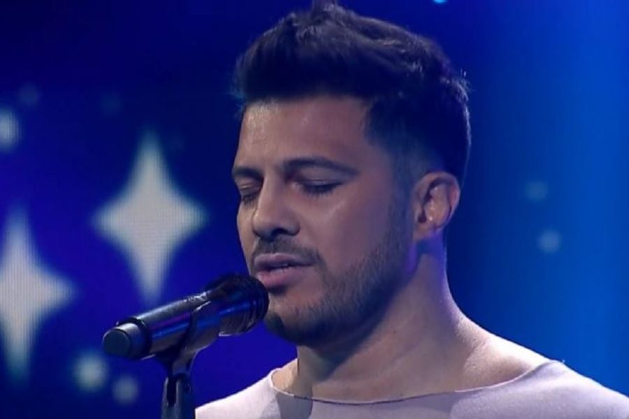 "Ni en la ducha...": Simón Oliveros analizó su paso por The Covers imitando a Ricky Martin